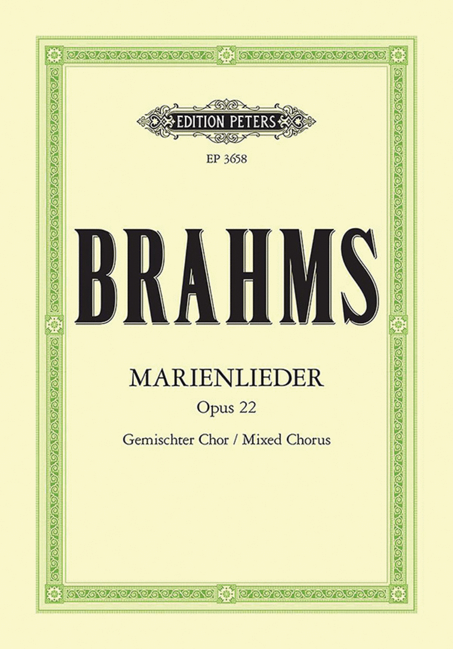 Johannes Brahms: Marienlieder