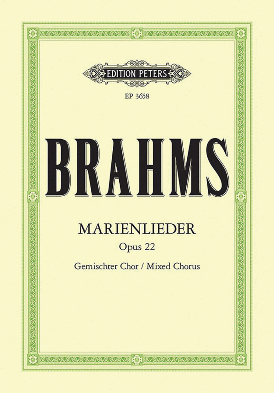 Marienlieder 4-Part scores gallery preview page 1