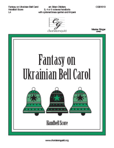 Fantasy on Ukrainian Bell Carol - Handbell Score image number null