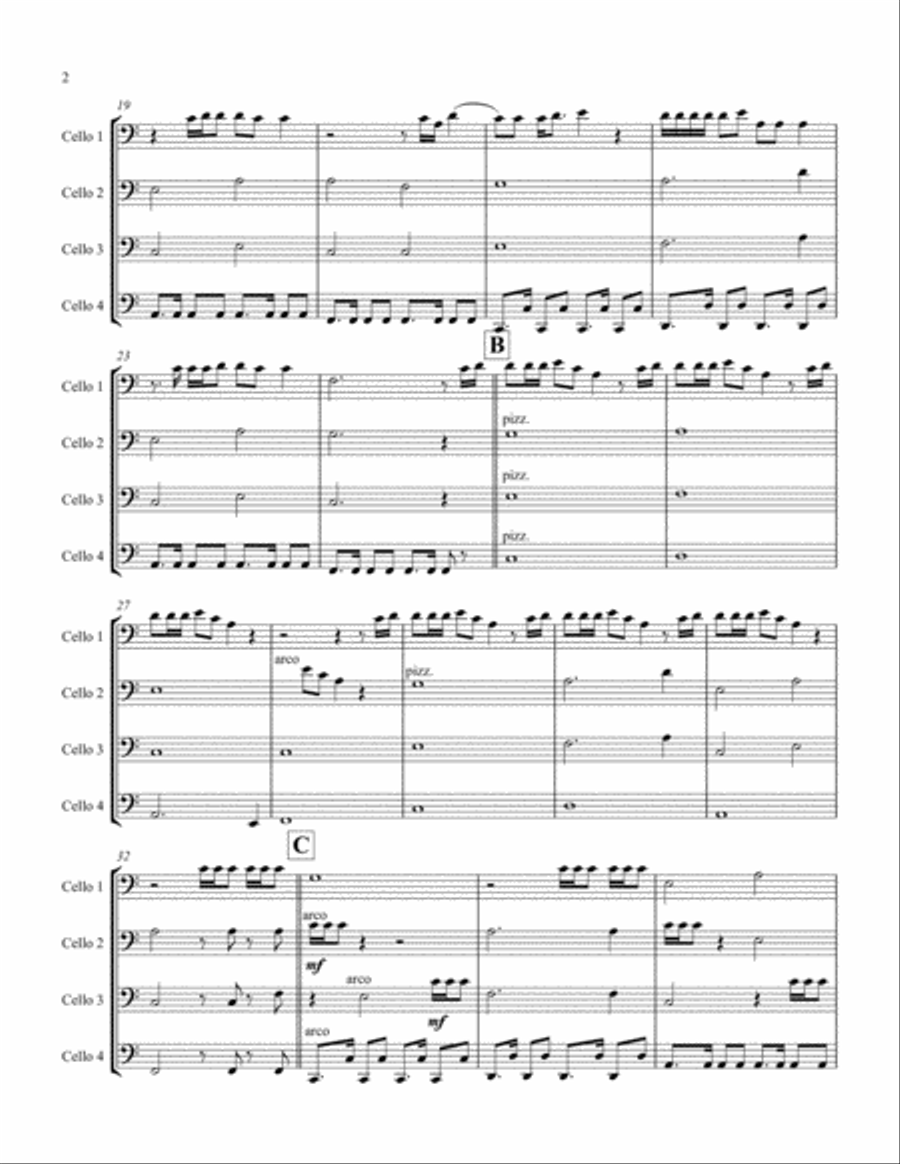 Delicate String Quartet scores gallery preview page 2