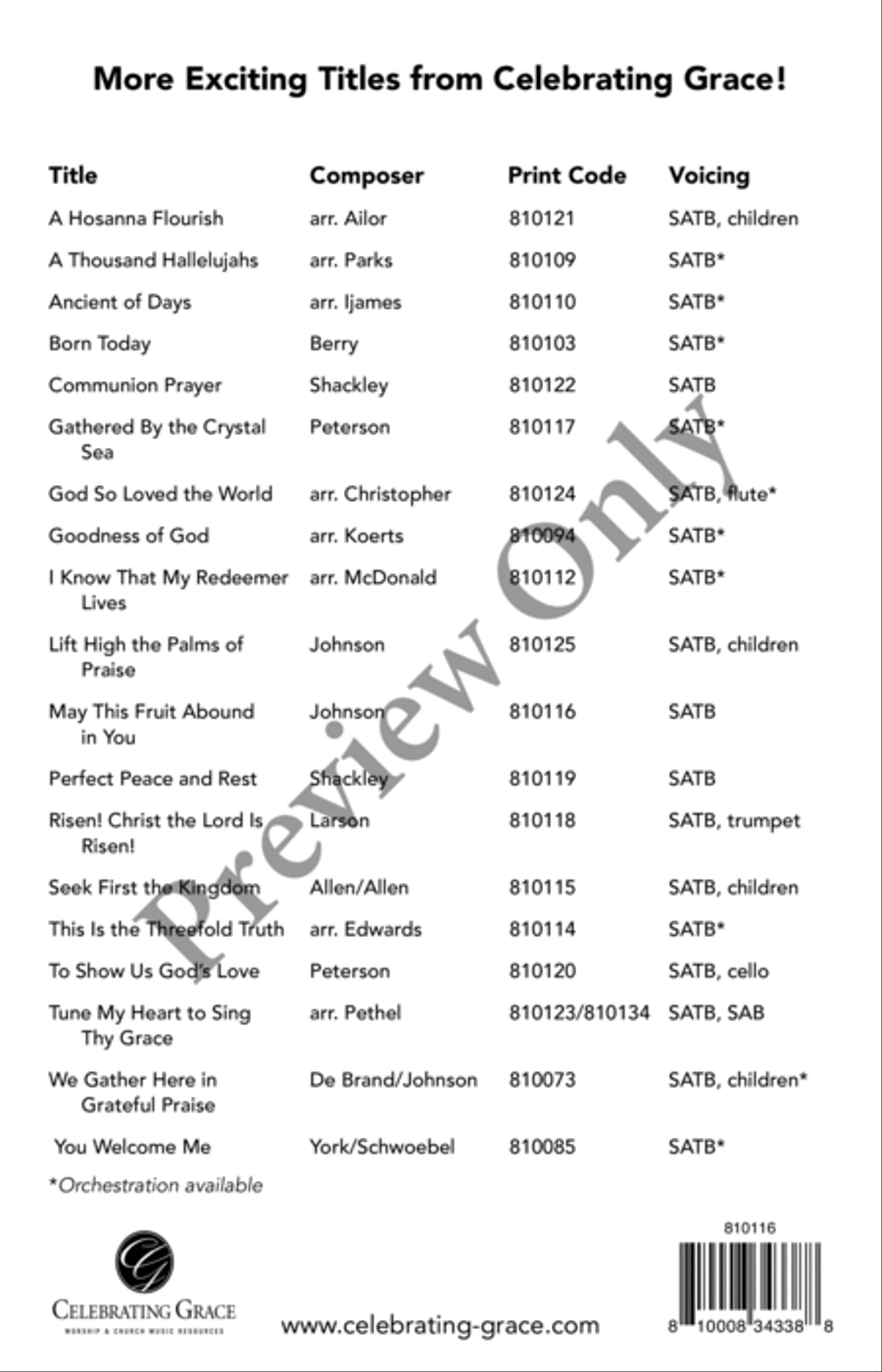 May This Fruit Abound in You 4-Part scores gallery preview page 10