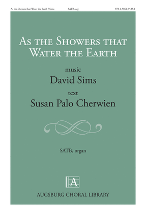 Book cover for As the Showers that Water the Earth