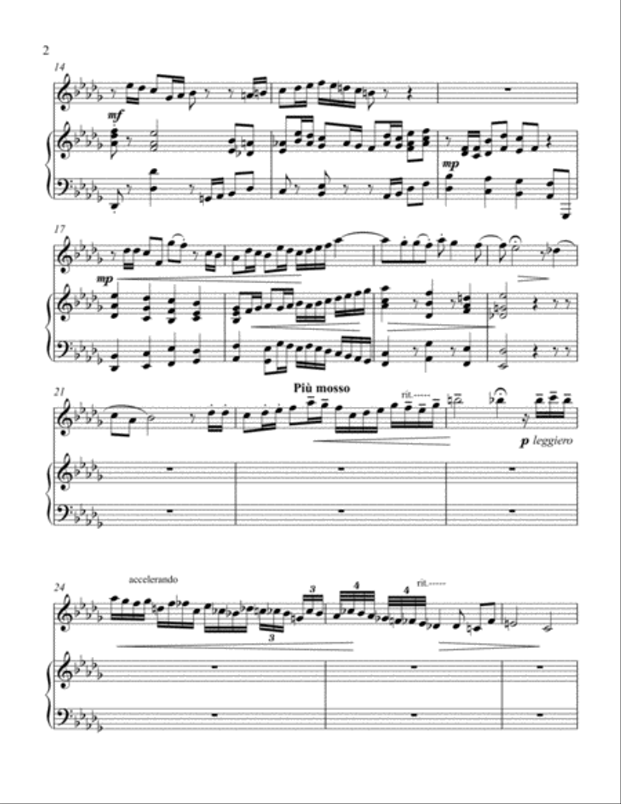 Trumpet Tune for John Trumpet Tune for John Trumpet Solo scores gallery preview page 6