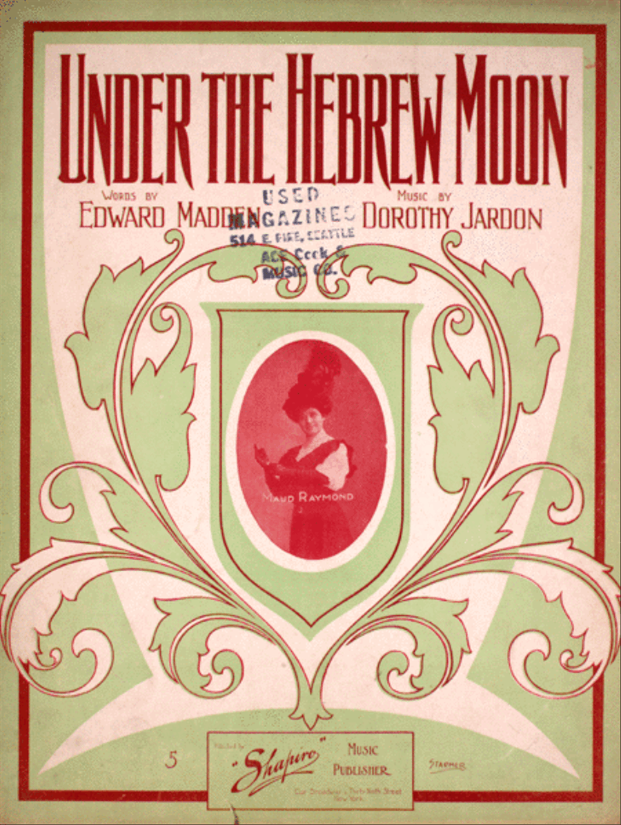 Under the Hebrew Moon Voice scores gallery preview page 1