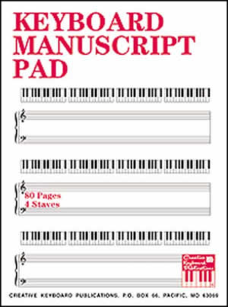 Keyboard Manuscript Pad