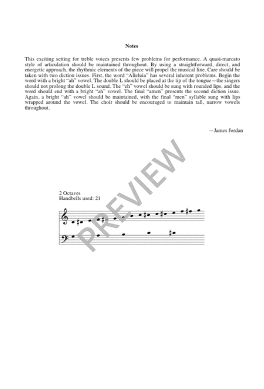 Alleluia! Alleluia! Hearts and Voices Heavenward Raise SA scores gallery preview page 1
