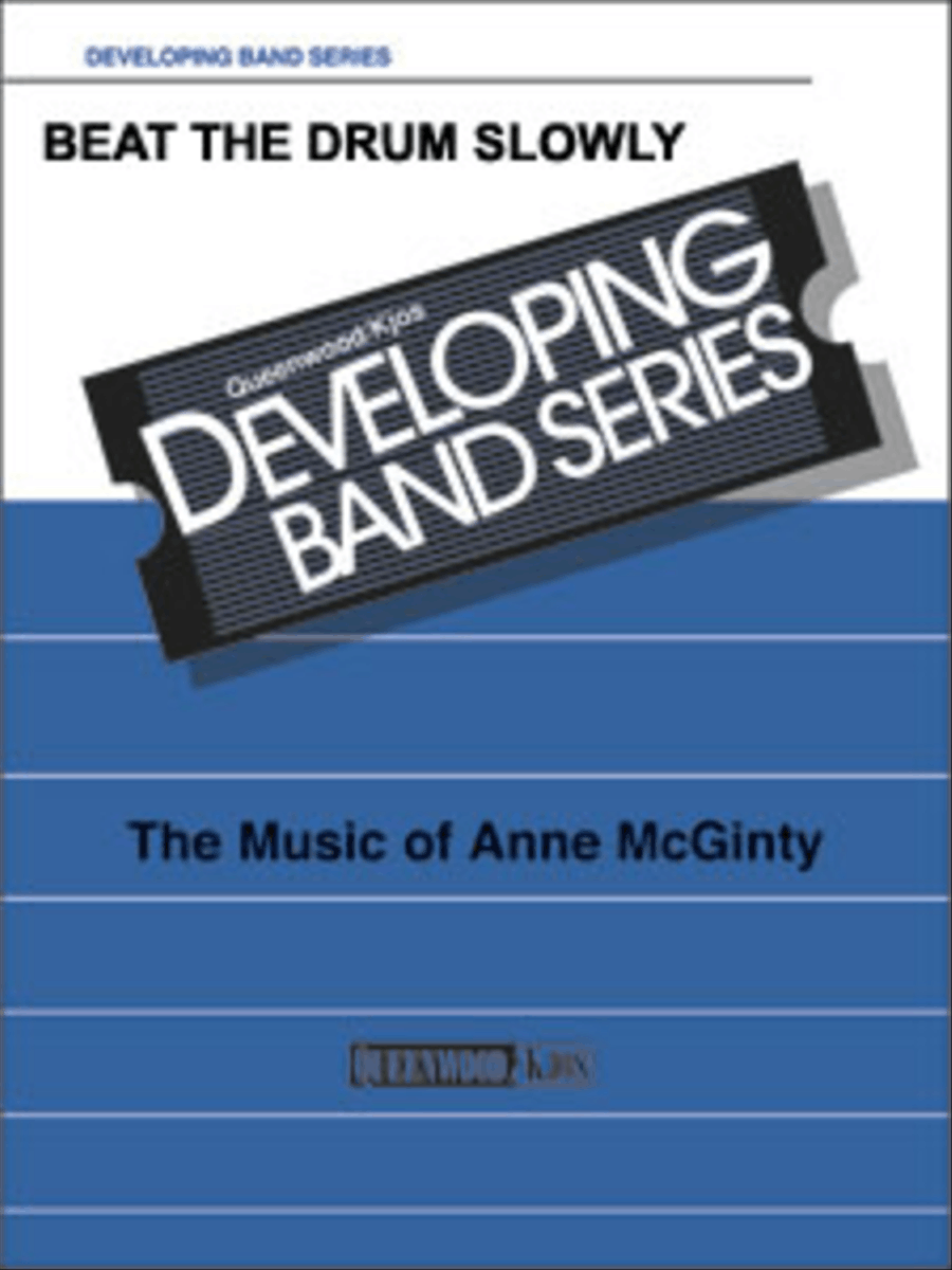 Beat the Drum Slowly Concert Band scores gallery preview page 1