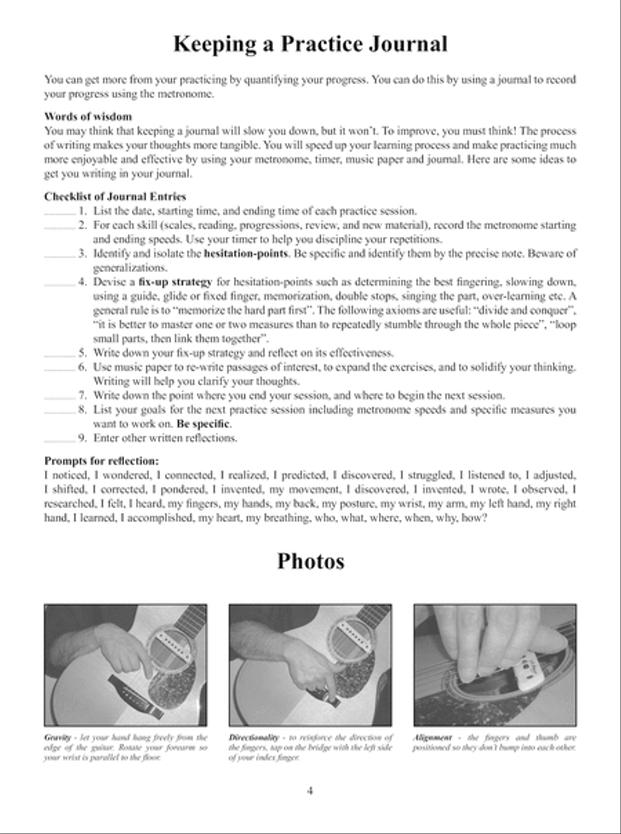 First Lessons Fingerstyle Guitar Acoustic Guitar scores gallery preview page 5