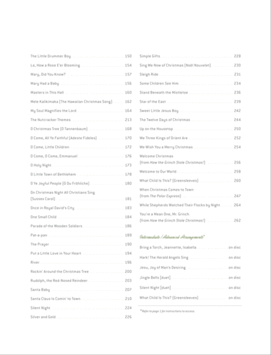 The Christmas Family Songbook image number null