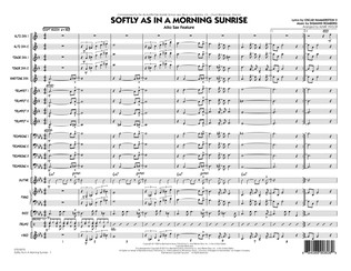 Book cover for Softly as in a Morning Sunrise - Conductor Score (Full Score)
