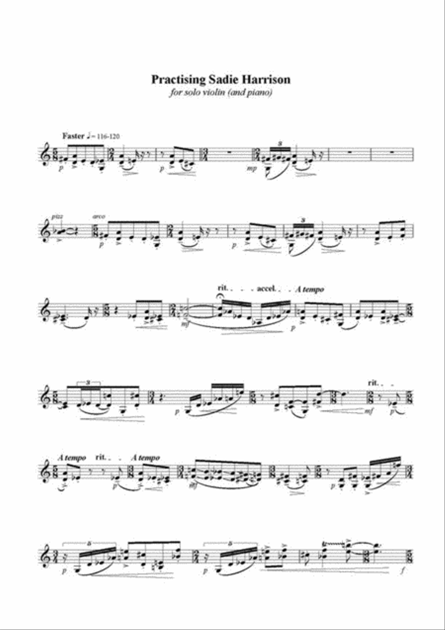 Gallery (Room 2) Violin Solo scores gallery preview page 3