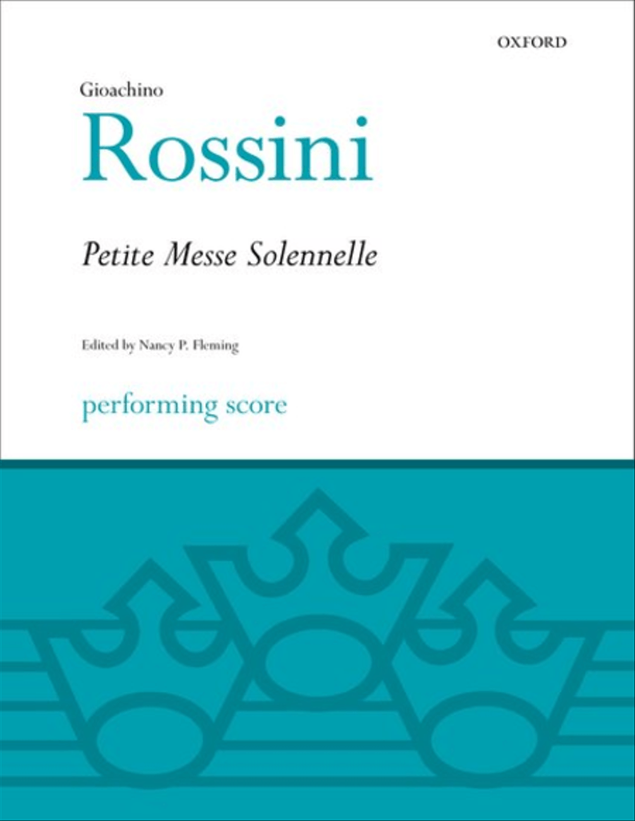 Petite Messe Solennelle 4-Part scores gallery preview page 1
