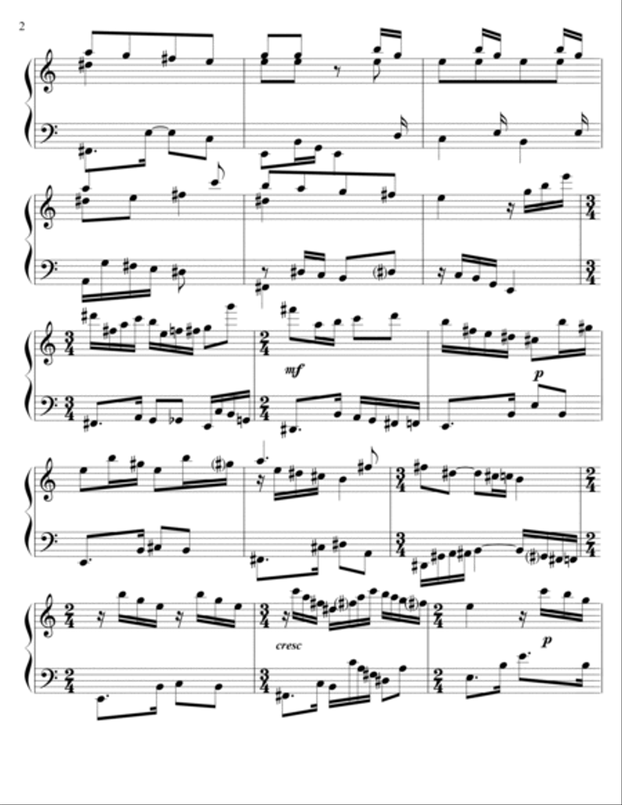 Burucutú Piano Solo scores gallery preview page 2