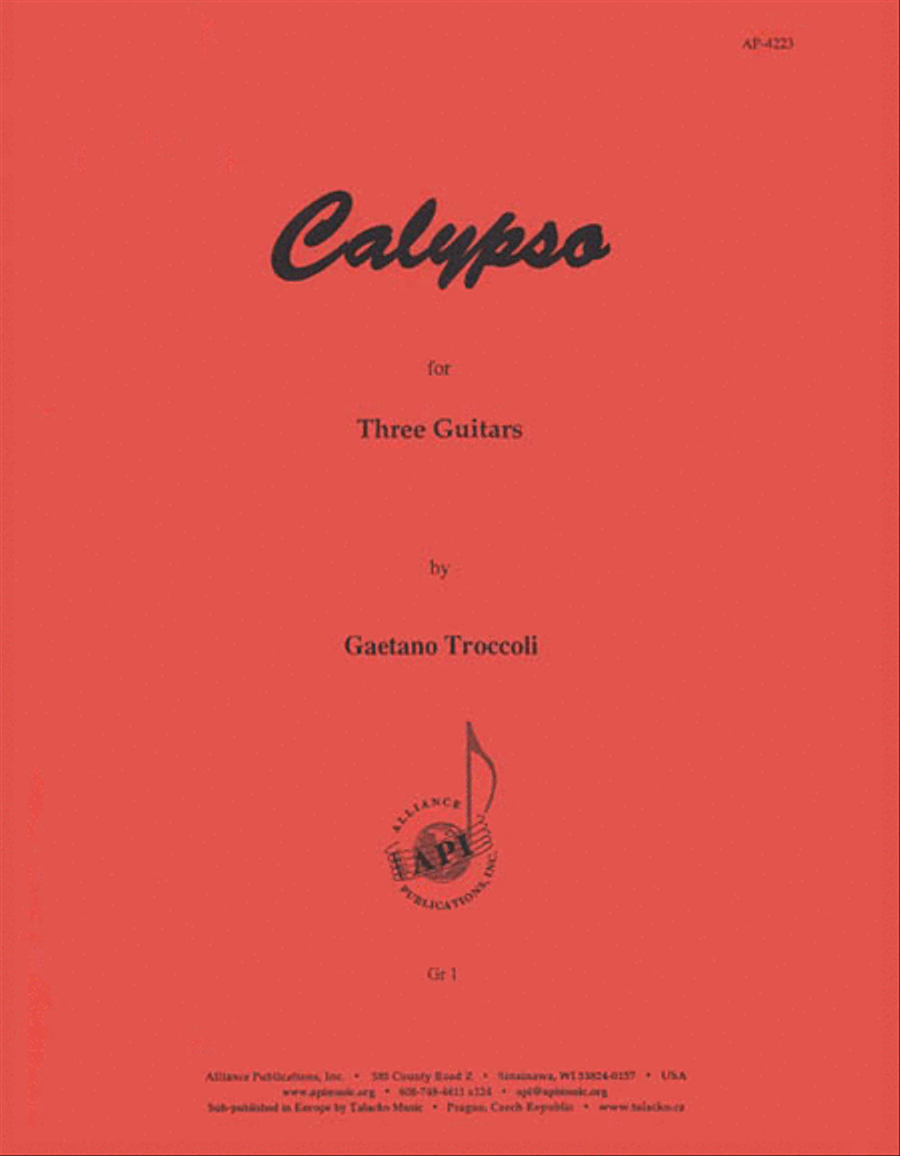 Calypso - 3 Gtrs