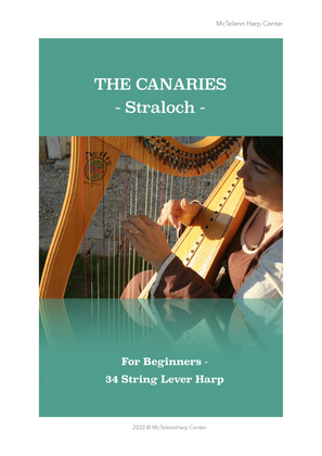 The Canaries - Straloch - Renaissance Melody - 34 String Harp | McTelenn Harp Center