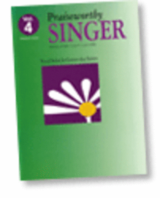 Book cover for Praiseworthy Singer - Vol. 4 (Women of Faith)