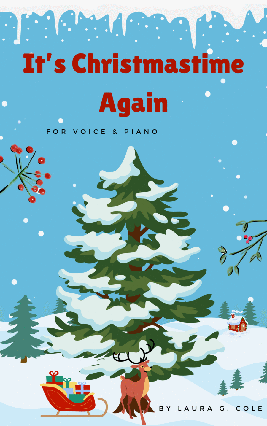 It's Christmastime Again Voice scores gallery preview page 1