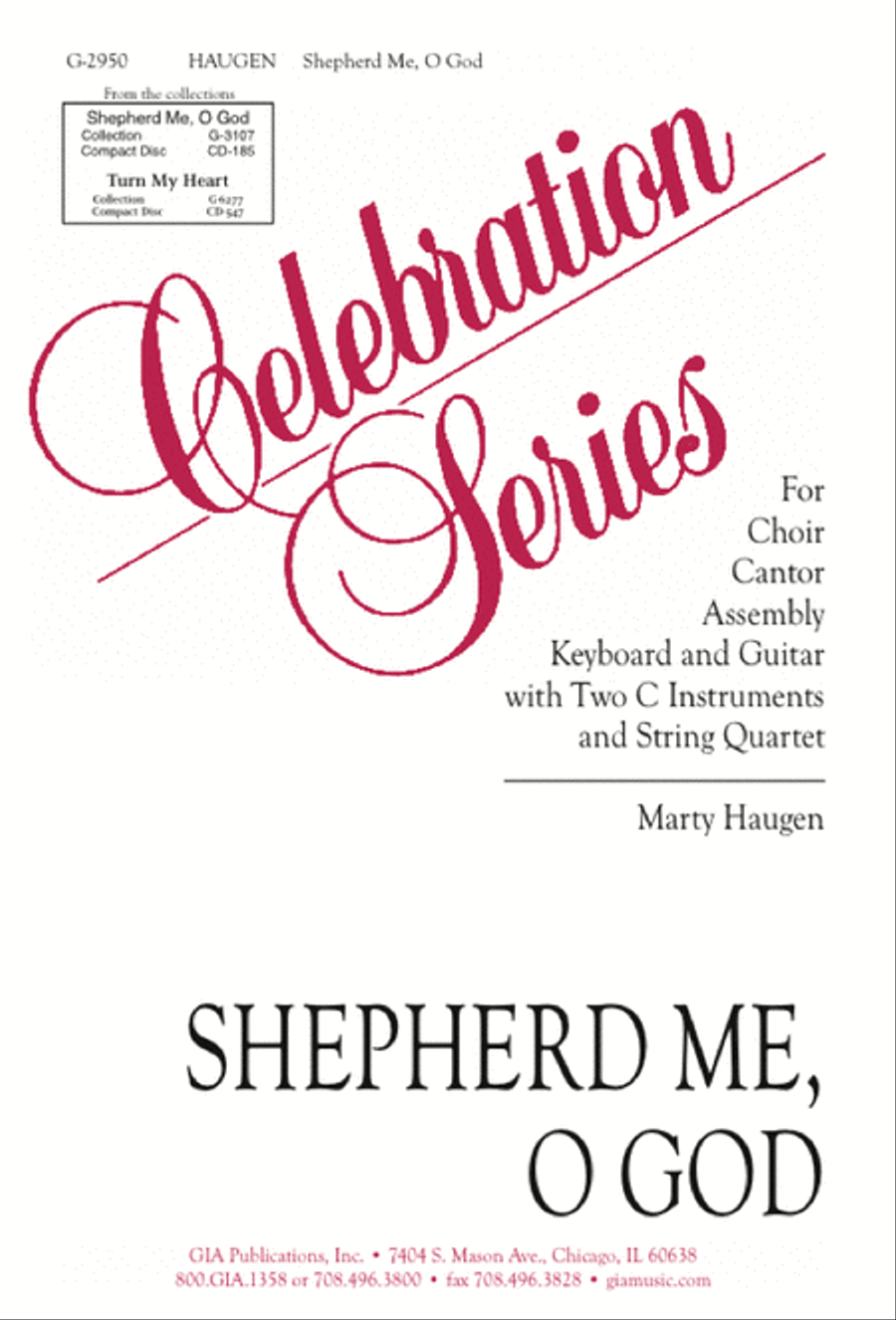 Shepherd Me, O God - Instrument edition Cello scores gallery preview page 1