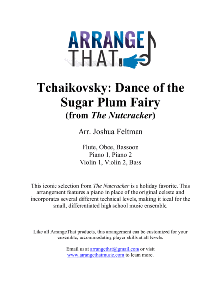 Tchaikovsky: Dance of the Sugar Plum Fairy from the Nutcracker