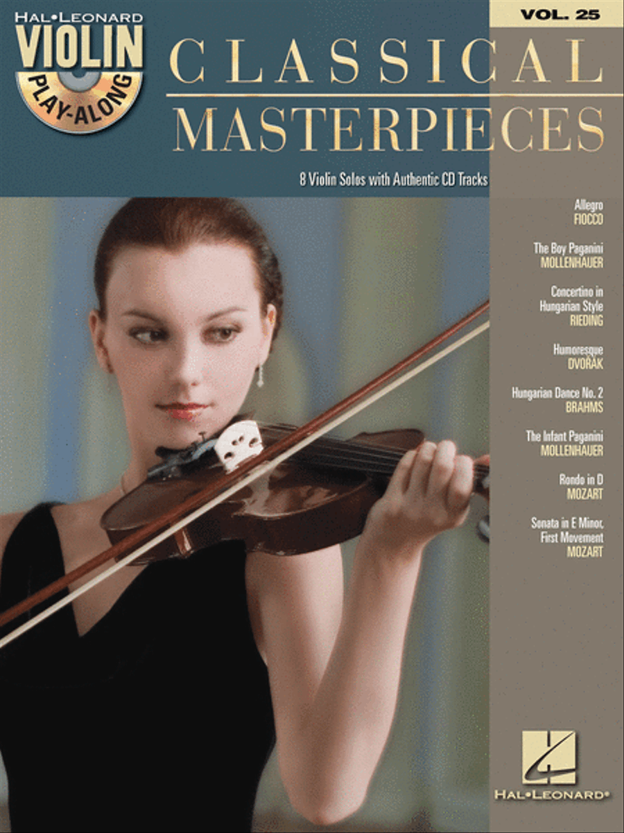 Classical Masterpieces Violin Solo scores gallery preview page 1