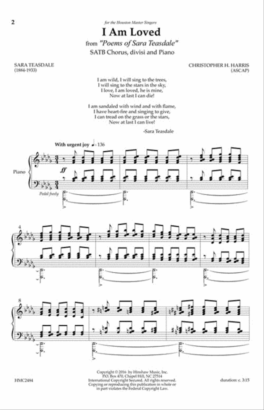 I Am Loved I Am Loved Divisi scores gallery preview page 2