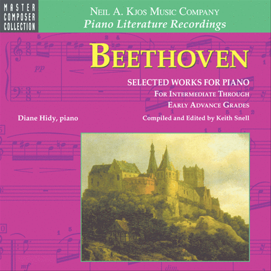 Beethoven Selected Works For Piano (CD) Piano Solo scores gallery preview page 1