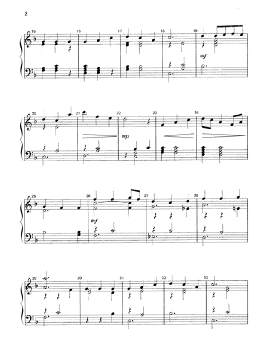 Five by Five, Vol. 1 Handbell Choir scores gallery preview page 3