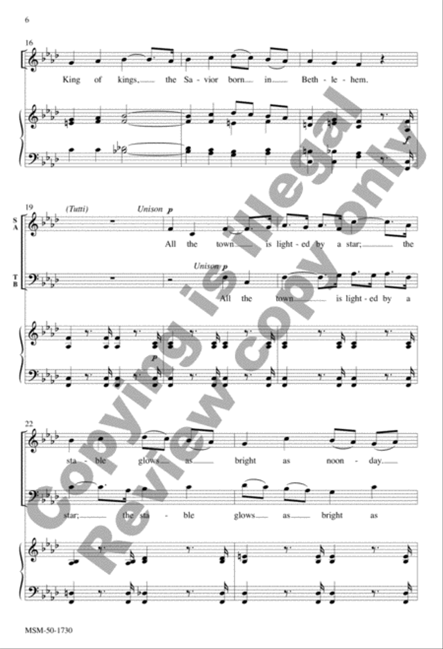 Three French Carols Three French Carols SA scores gallery preview page 4
