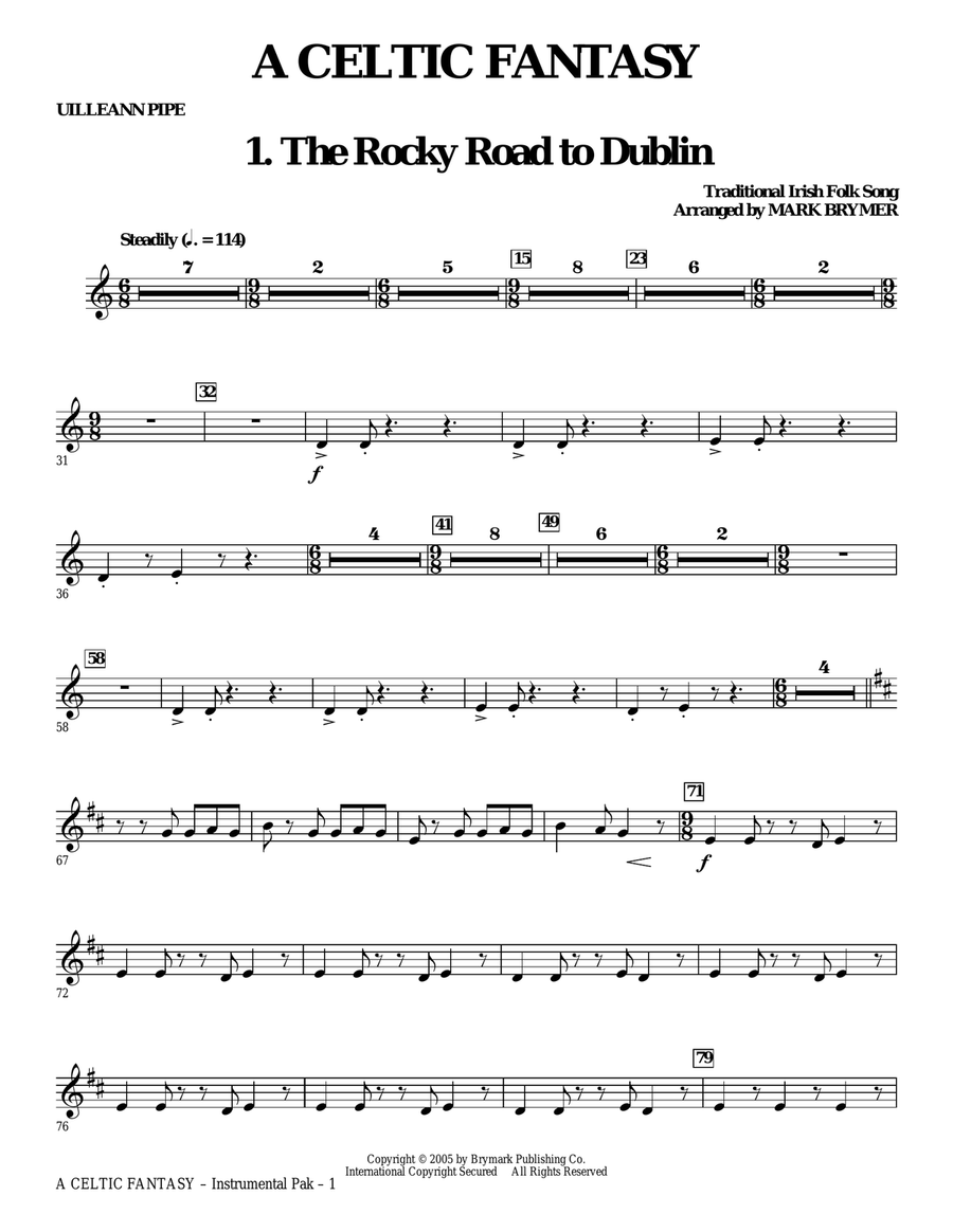 Uilleann pipes music sale