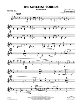 The Sweetest Sounds (Alto Sax Feature) - Baritone Sax