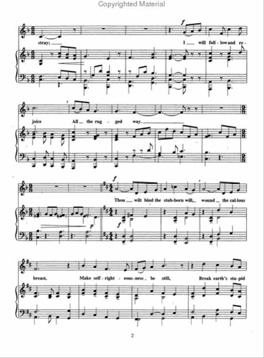 Feed My Sheep Feed My Sheep Voice Solo scores gallery preview page 3