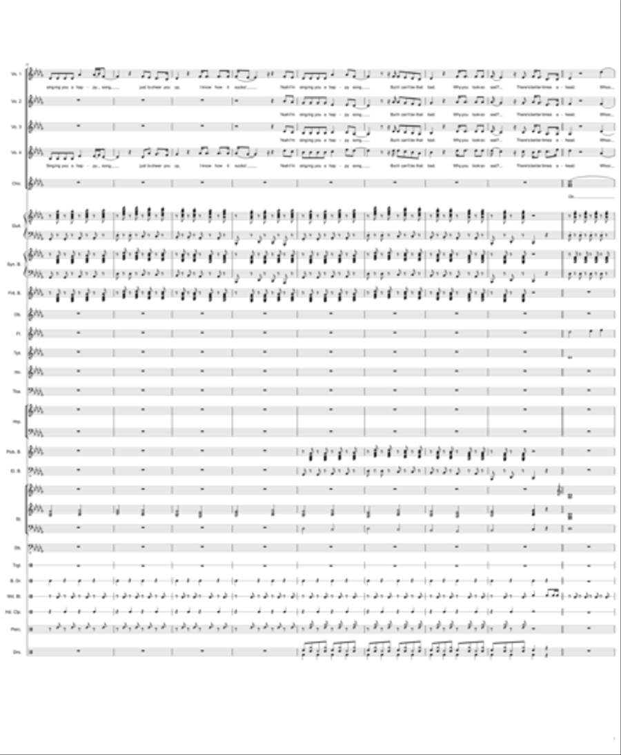Happy Song Choir scores gallery preview page 3