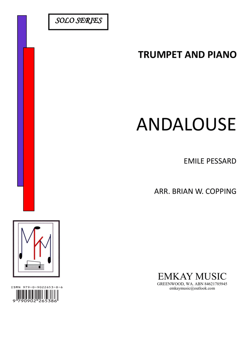 ANDALOUSE – TRUMPET & PIANO image number null