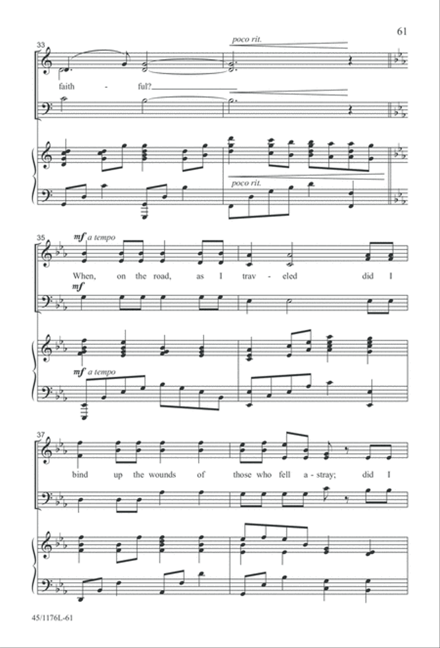 10 More Anthems for about 10 Singers 3-Part scores gallery preview page 61