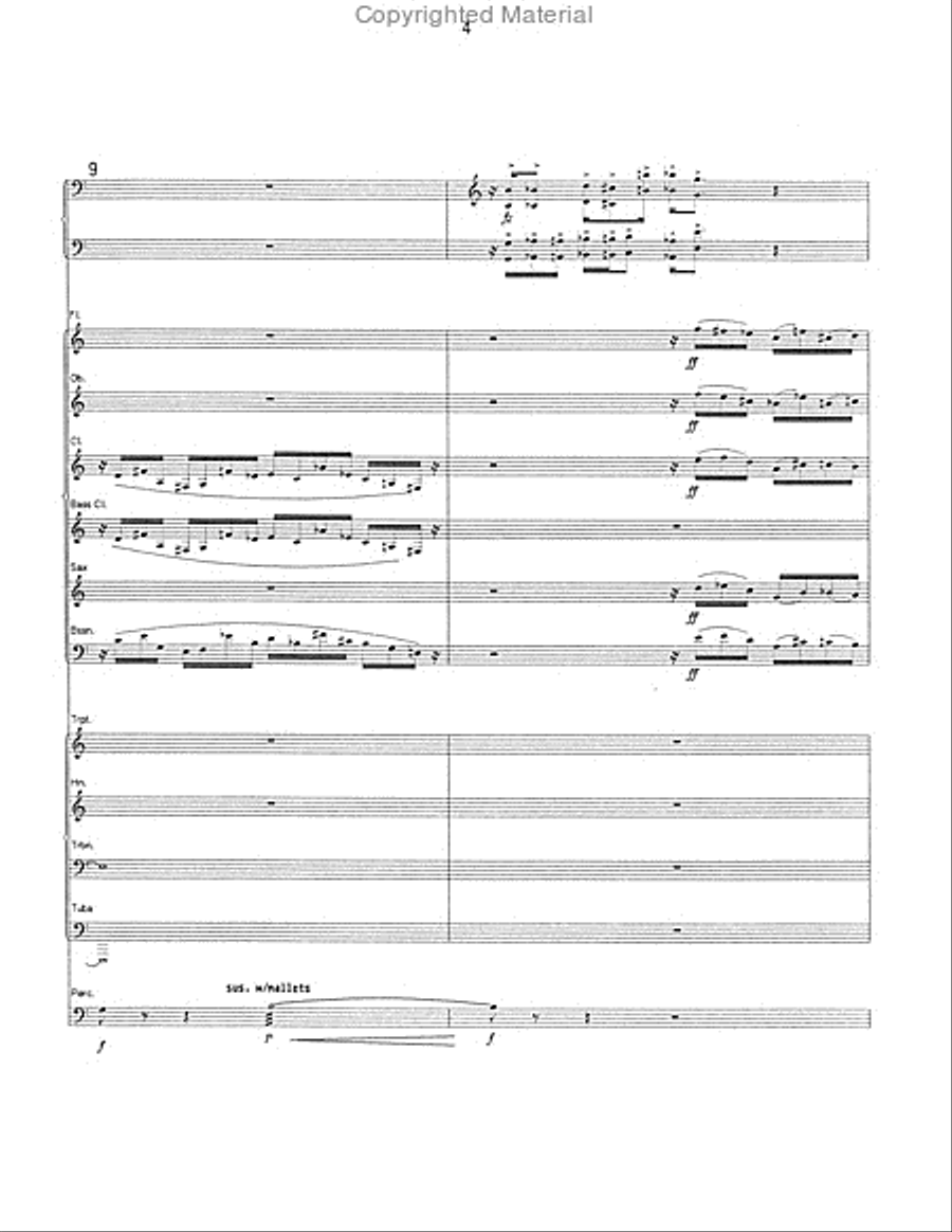 Chamber Symphony No. 1 Bassoon scores gallery preview page 5