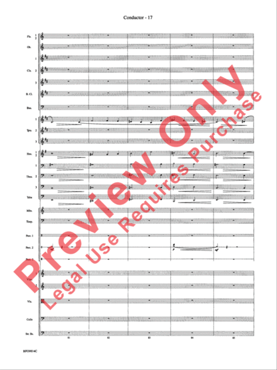 Into the Storm Full Orchestra scores gallery preview page 20