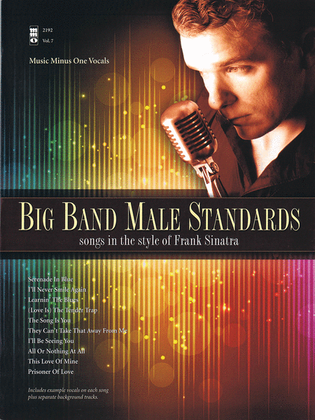 Book cover for Big Band Male Standards