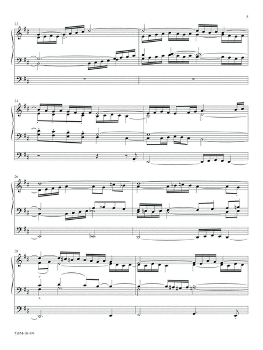 Suite Organ scores gallery preview page 3