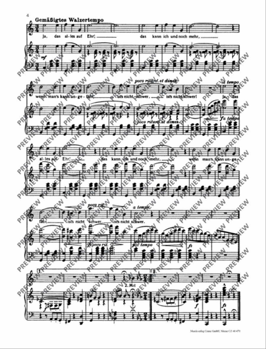 Als flotter Geist Voice Solo scores gallery preview page 5