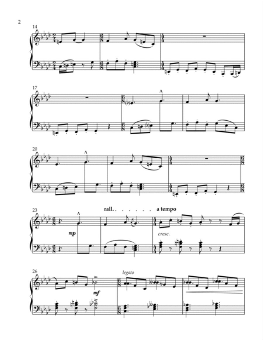 March of the Imps March of the Imps Piano Solo scores gallery preview page 2