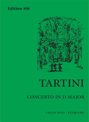 Book cover for Concerto in D major (D.42)