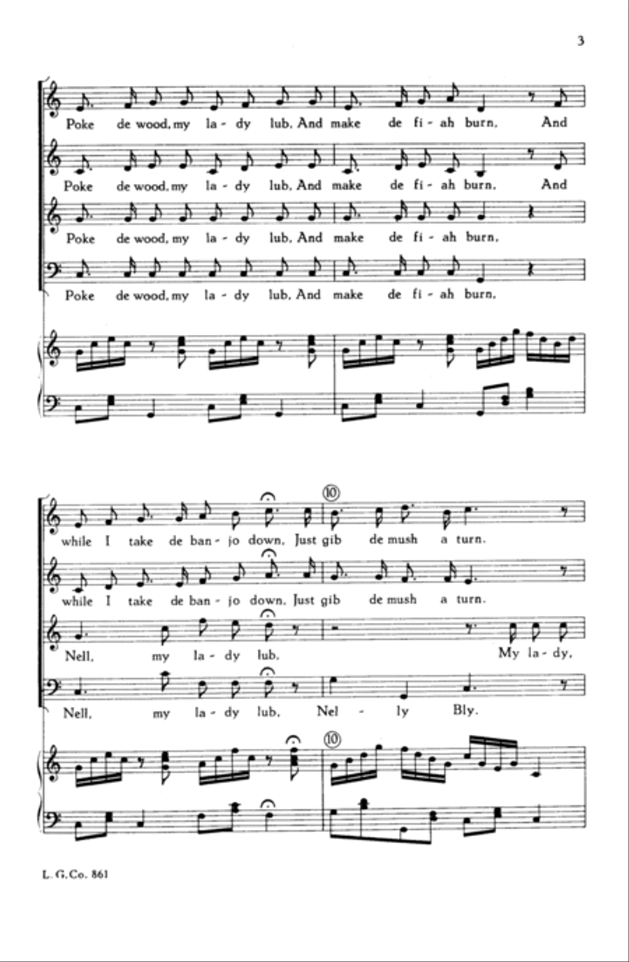 Nelly Bly Nelly Bly 4-Part scores gallery preview page 14