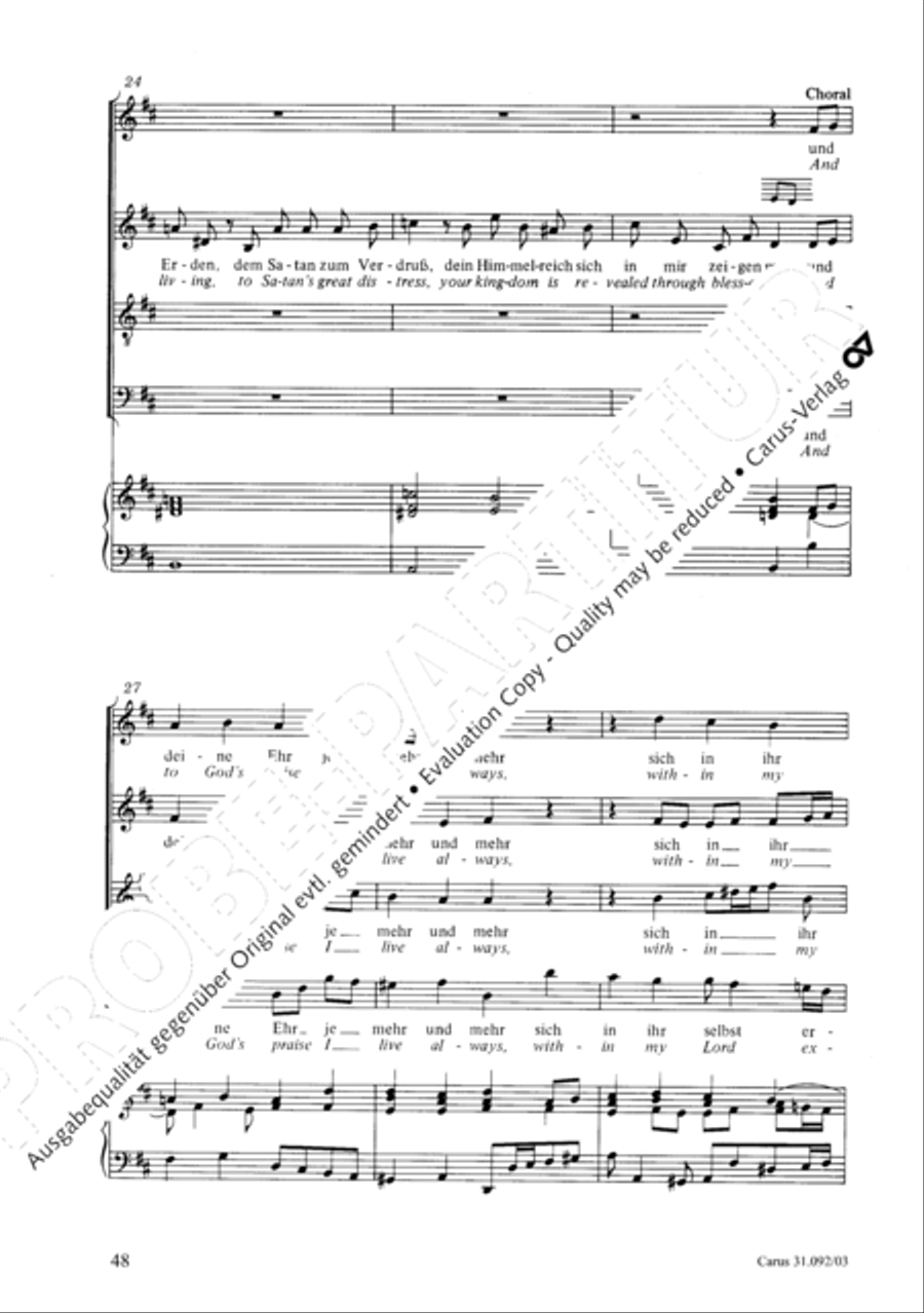 My spirit does in God abide 4-Part scores gallery preview page 49