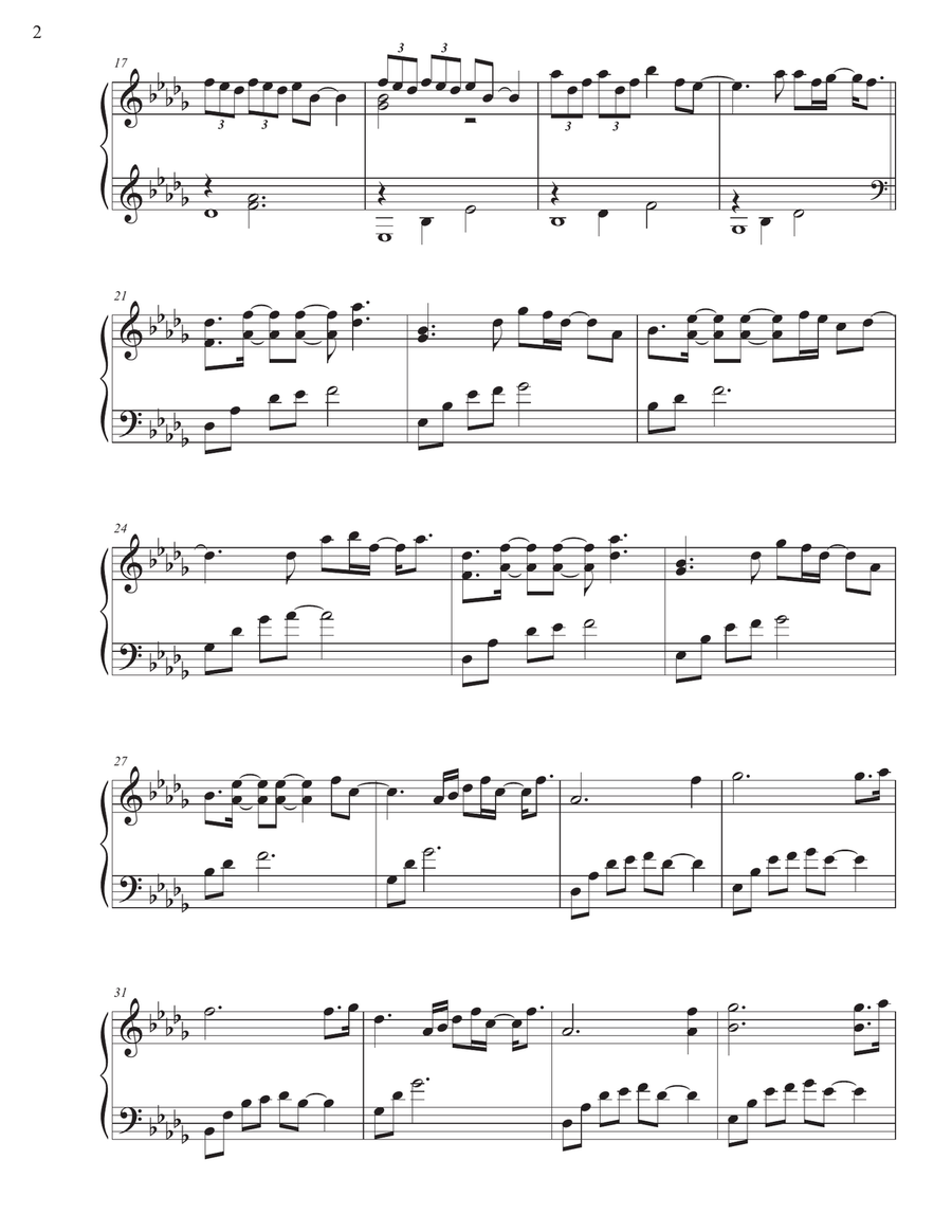 Goodnight N Go Goodnight N Go Piano Solo scores gallery preview page 2