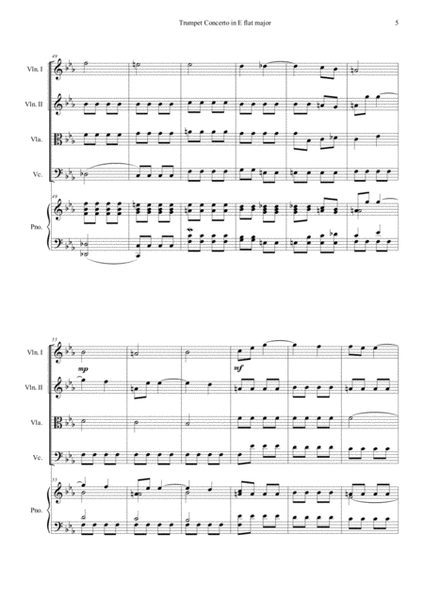 Trumpet Concerto 3. Allegro Short Version