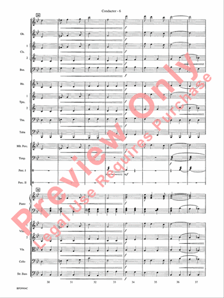 Commencement Suite Full Orchestra scores gallery preview page 9
