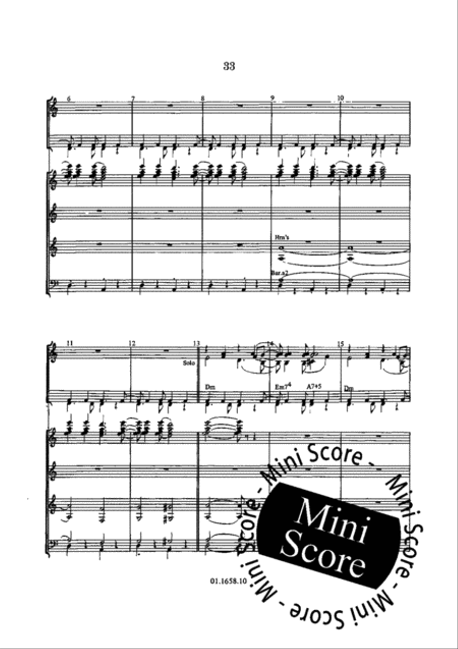 A Suite for Jazz Ensemble Concert Band scores gallery preview page 37