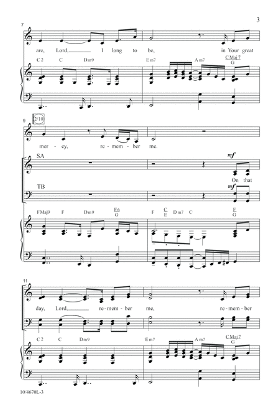 Remember Me 4-Part scores gallery preview page 3