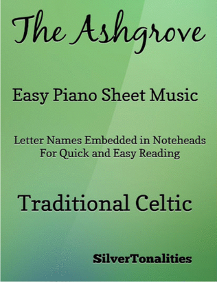 Book cover for The Ashgrove Easy Piano Sheet Music