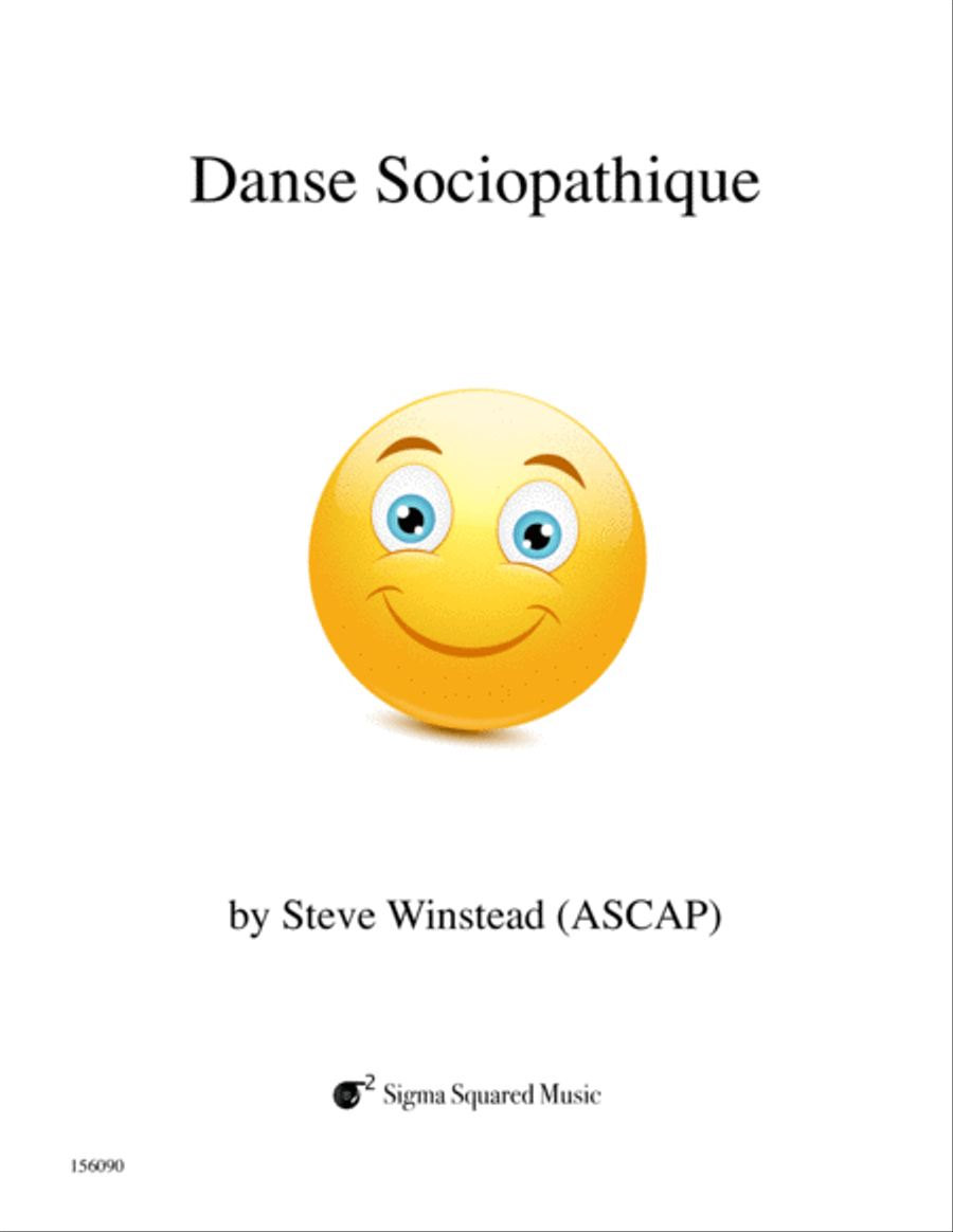 Danse Sociopathique for Woodwind Quintet Woodwind Quintet scores gallery preview page 1